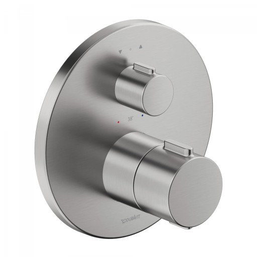 Baterie cada - dus termostatata Duravit Thermo montaj incastrat  necesita corp ingropat  inox periat