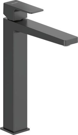 Baterie lavoar Duravit Manhattan XL pentru lavoare tip bol  fara ventil  negru mat