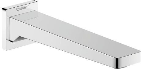 Pipa cada Duravit Manhattan  crom