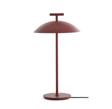 Veioza Kartell Mini Geen-A  design Ferruccio Laviani  LED 1.5W  h36.5cm  rosu