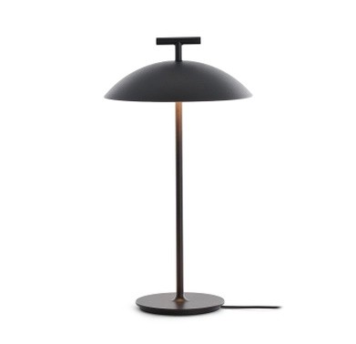 Veioza Kartell Mini Geen-A  design Ferruccio Laviani  LED 1.5W  h36.5cm  negru