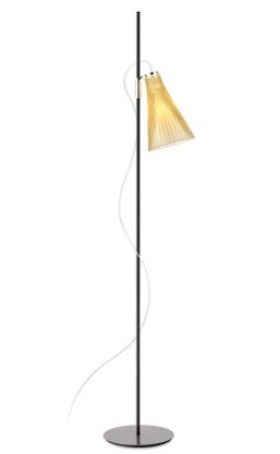 Lampadar Kartell K-LUX design Rodolfo Dordoni  h 165cm  negru-galben