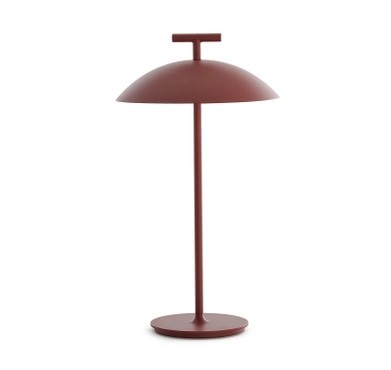 Veioza Kartell Mini Geen-A Battery  design Ferruccio Laviani  LED 1.5W  h36.5cm  rosu