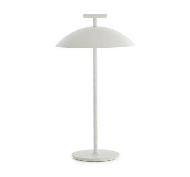 Veioza Kartell Mini Geen-A Battery  design Ferruccio Laviani  LED 1.5W  h36.5cm  alb