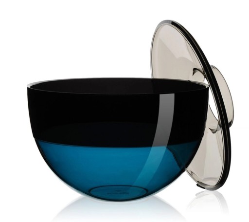 Vaza Kartell Shibuya design Christophe Pillet  portocaliu-rosu-gri