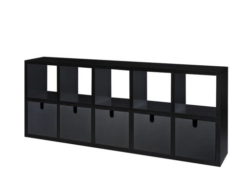 Biblioteca Kartell Polvara design Giulio Polvara  196x80.5x35.5cm  negru