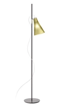 Lampadar Kartell K-LUX design Rodolfo Dordoni  h 165cm  negru-verde