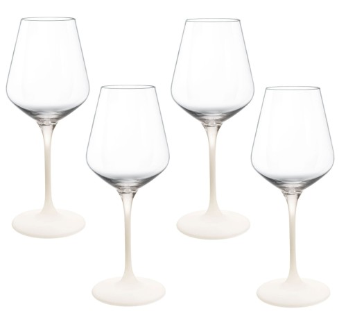 Set 4 pahare vin alb Villeroy & Boch Manufacture Rock Blanc  410 ml