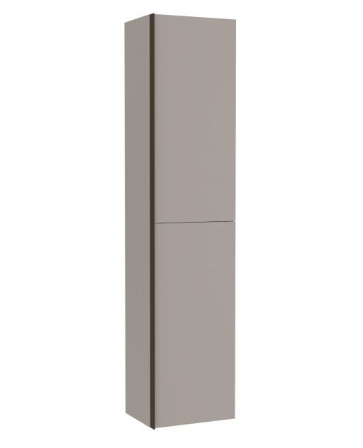 Dulap inalt suspendat Roca Inspira cu doua usi  175x40cm  gri nisip