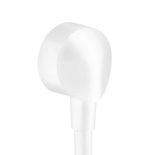 Accesoriu Hansgrohe FixFit E pentru furtun dus  alb mat