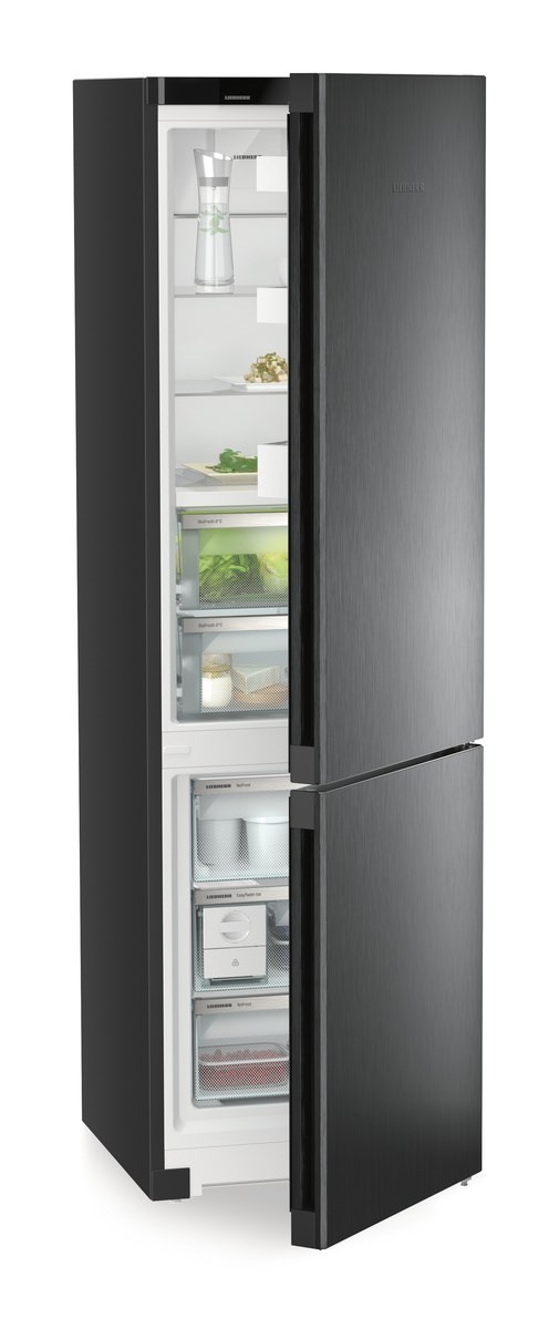 Combina frigorifica Liebherr Plus 72i BioFresh  NoFrost  360 litri  clasa A  SDB Integrat  Black Steel