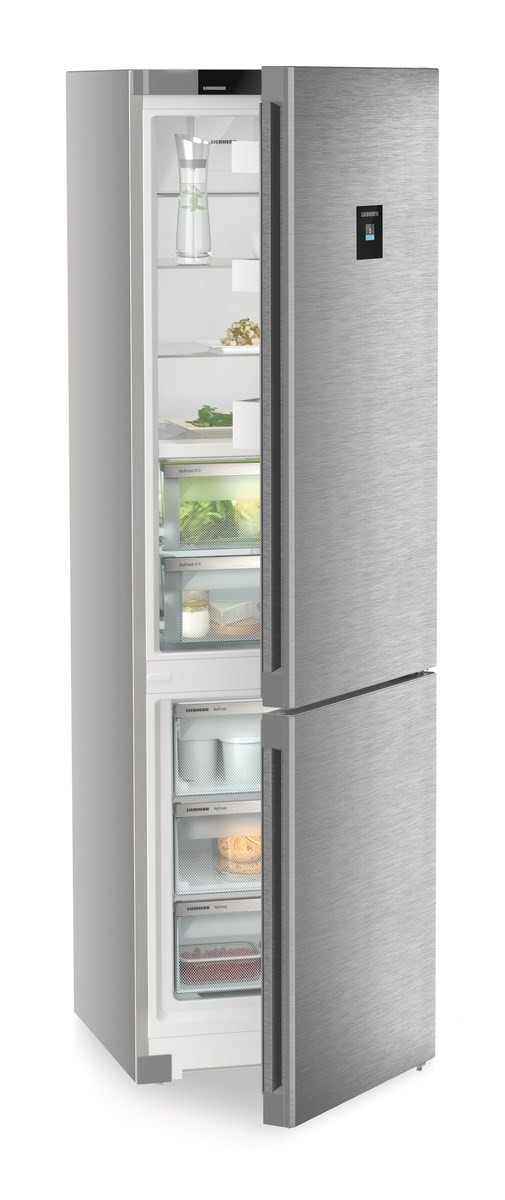 Combina frigorifica Liebherr Plus CBNsdc 573i BioFresh  NoFrost  360 litri  clasa C  SDB Integrat  argintiu