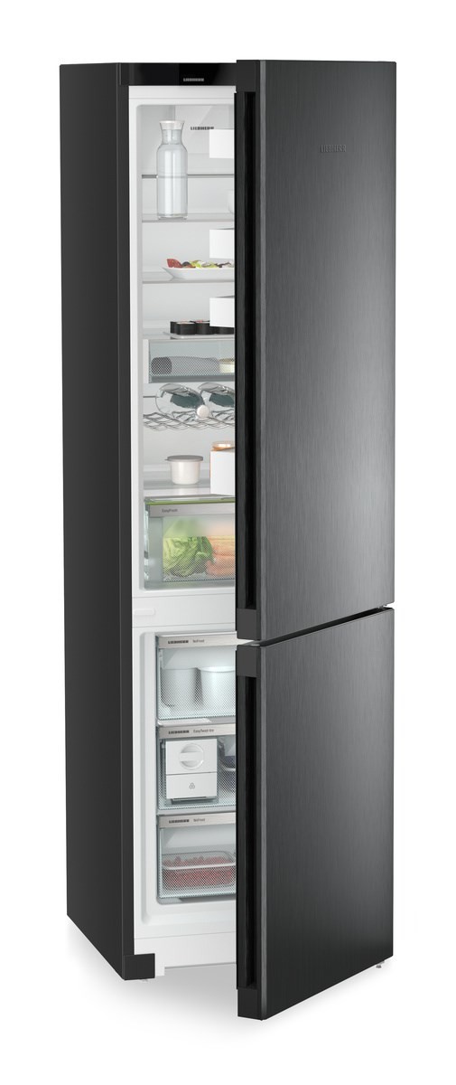 Combina frigorifica Liebherr Plus CNbda 5723 EasyFresh  NoFrost  371 litri  clasa A  inox negru