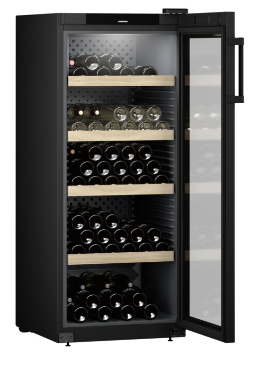 Vitrina de vinuri Liebherr Wine WPbl 4601  166 sticle  clasa F  Negru