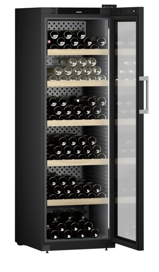 Vitrina de vinuri Liebherr Wine WPbli 5231  229 sticle  clasa F  SDB Integrat  Negru