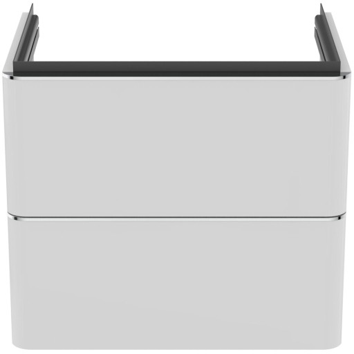 Dulap baza suspendat Ideal Standard Adapto 57x41cm  cu doua sertare  alb lucios