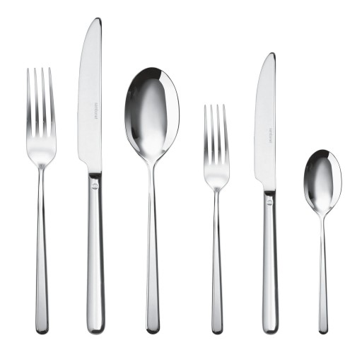 Set tacamuri Sambonet Linear Solid Handle  36 piese  inox