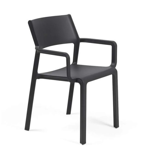 Scaun exterior Nardi Trill Armchair cu brate  antracit