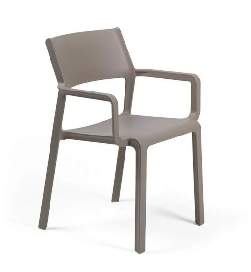 Scaun exterior Nardi Trill Armchair cu brate  tortora