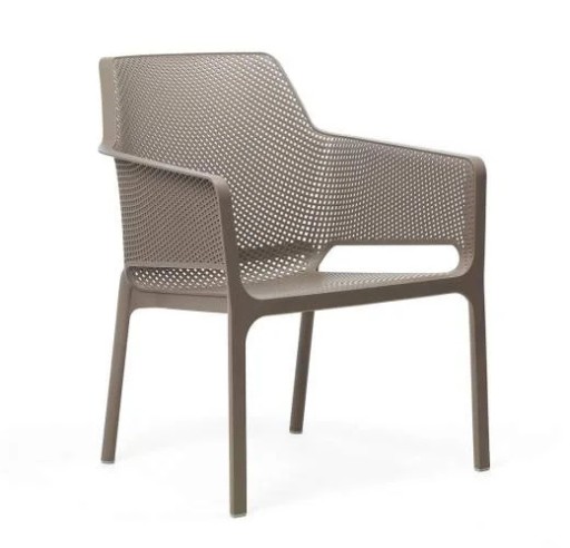 Scaun exterior Nardi Net Relax  tortora