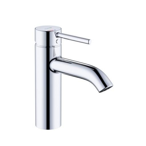 Baterie lavoar Kludi Bozz 75 Ecoplus  fara ventil  crom