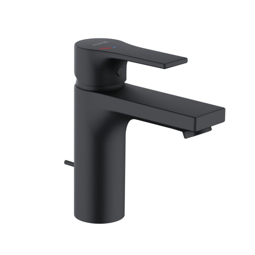 Baterie lavoar Kludi Zenta SL 100 Ecoplus  ventil pop-up  negru mat