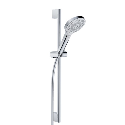 Set de dus Kludi Dive X cu para de dus Dive X 3S  bara 60cm  furtun 160cm  crom