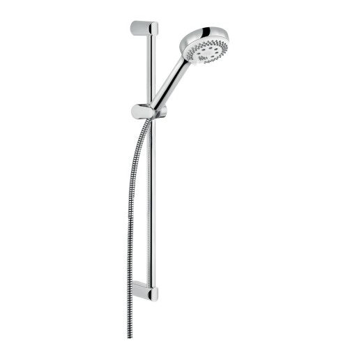 Set de dus Kludi Logo Neo cu para 3S  8l/min  bara 60cm  furtun 160cm  crom