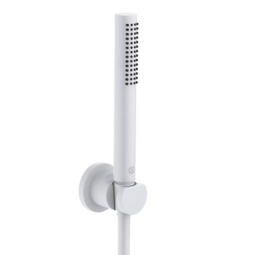 Set de dus Kludi Nova Fonte Puristic 1S  alb mat