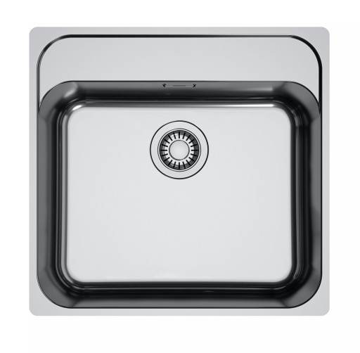 Chiuveta bucatarie Franke Smart SRX 210-50 cu 1 cuva  530x510mm  inox lucios