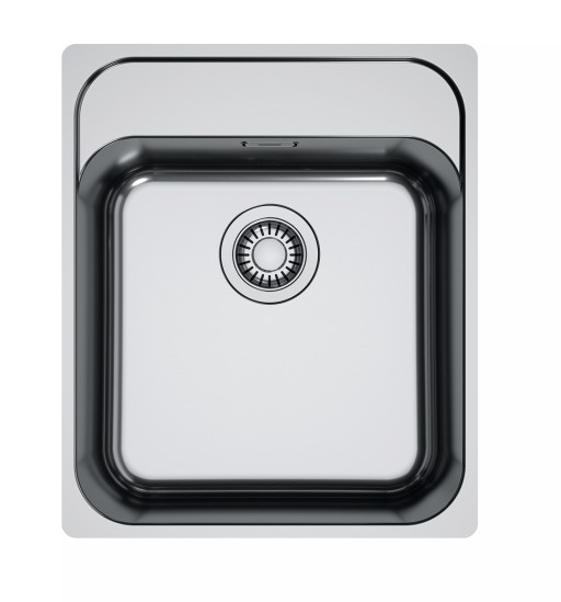 Chiuveta bucatarie Franke Smart SRX 210-40 cu 1 cuva  430x510mm  inox lucios