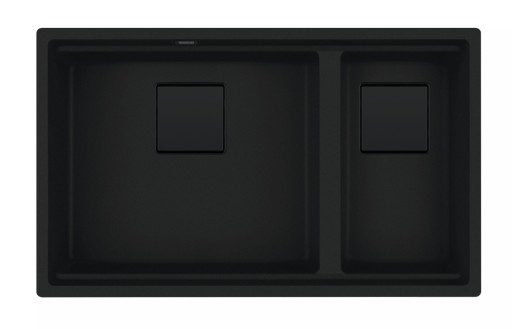 Chiuveta bucatarie Franke Kubus 2 KNG 120  760x460mm  fragranite  Matte Black