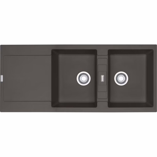 Chiuveta bucatarie Franke Maris MRG 621 reversibila  1160x500mm  tehnologie Sanitized  fragranite  Slate Grey