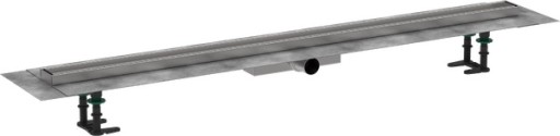 Pachet rigola de pardoseala Hansgrohe RainDrain Compact Complete 1200mm  pardoseli minim 43mm  capac faiantabil