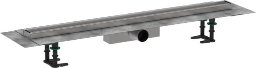 Pachet rigola de pardoseala Hansgrohe RainDrain Compact Complete 900mm  pardoseli minim 63mm  capac faiantabil