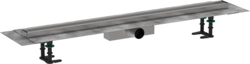 Pachet rigola de pardoseala Hansgrohe RainDrain Compact Complete 1000mm  pardoseli minim 63mm  capac faiantabil