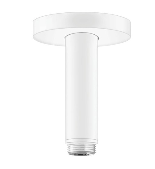 Brat de dus Hansgrohe S cu montare pe tavan  10cm  alb mat