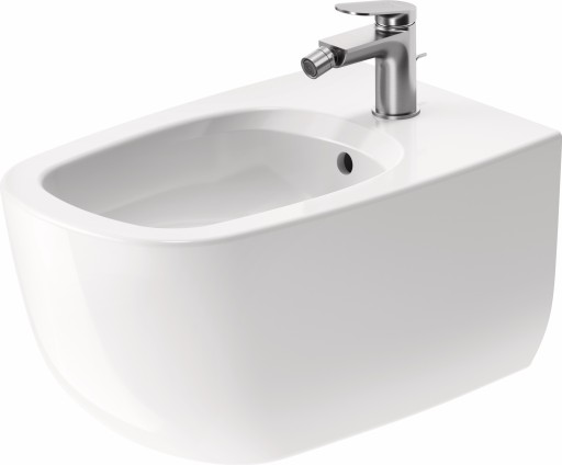 Bideu suspendat Duravit Aurena   57x36.5cm  HygieneGlaze Plus  alb