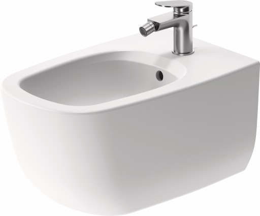 Bideu suspendat Duravit Aurena   57x36.5cm  HygieneGlaze Plus  alb mat