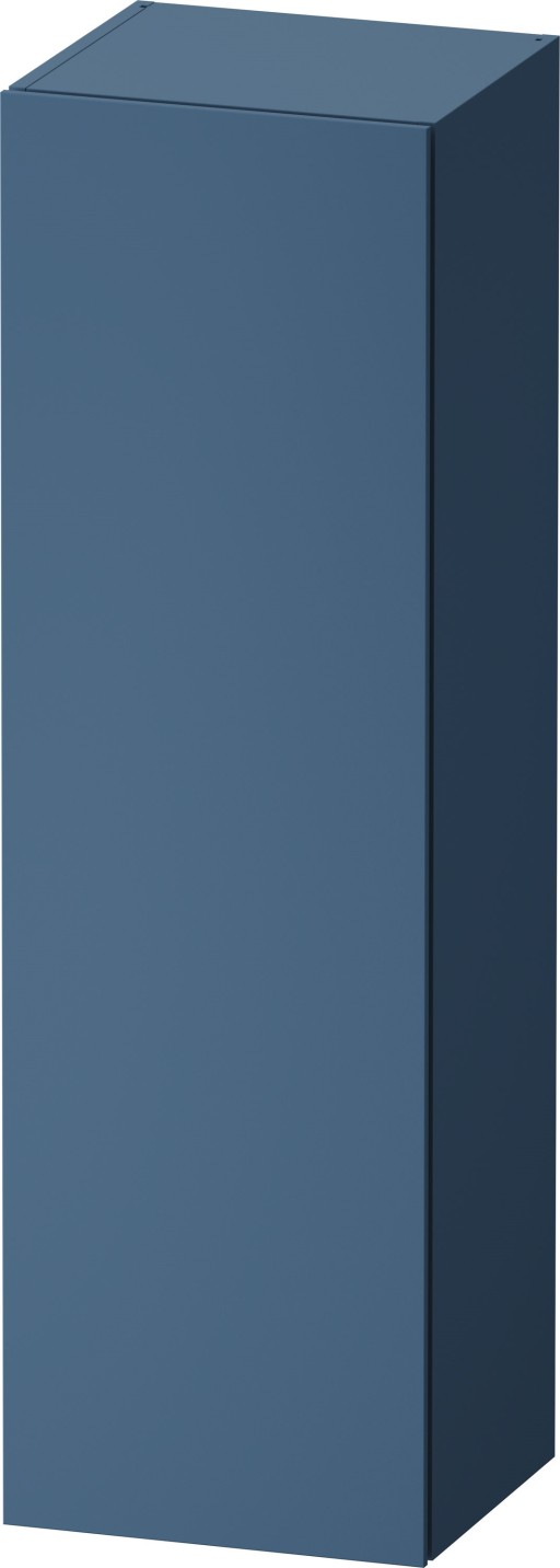 Dulap suspendat Duravit Vitrium 132x40 cm  deschidere dreapta  albastru satin mat