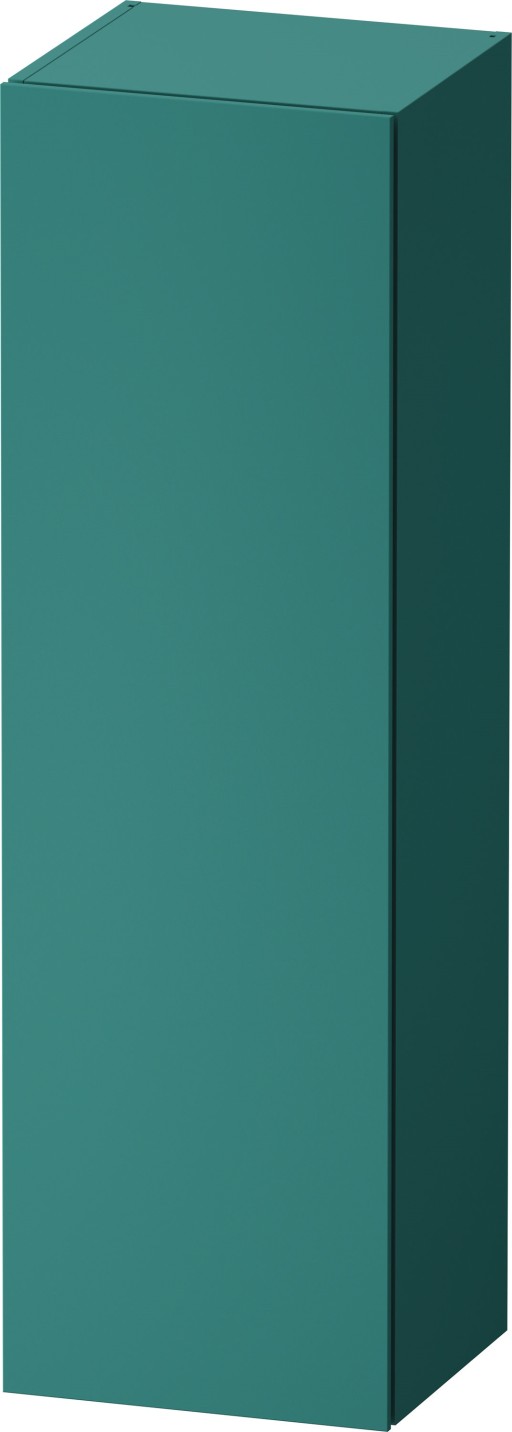 Dulap suspendat Duravit Vitrium 132x40 cm  deschidere dreapta  turcoaz satin mat