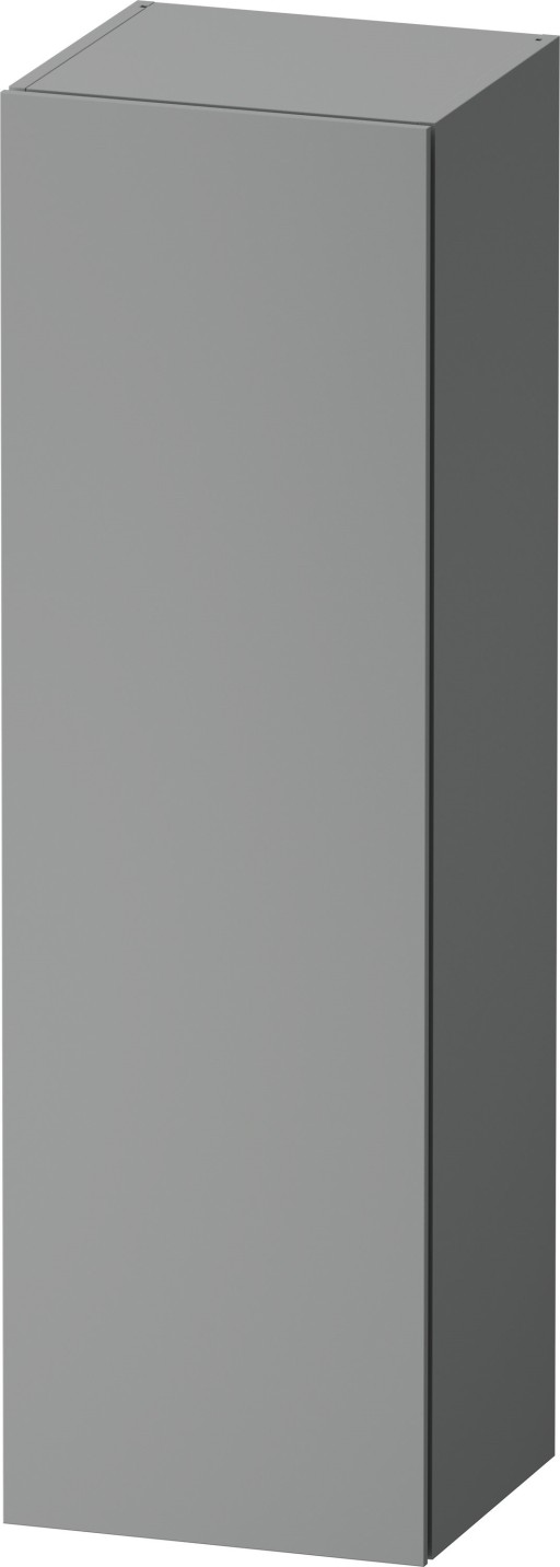 Dulap suspendat Duravit Vitrium 132x40 cm  deschidere dreapta  gri satin mat