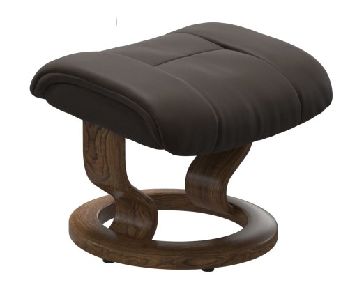 Taburet Stressless Mayfair Classic cu baza Classic  piele Batik Brown