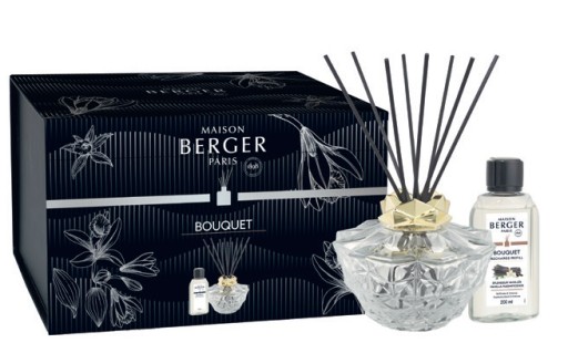 Difuzor parfum Maison Berger Kali Transparente cu parfum Splendeur Vanillee 200ml