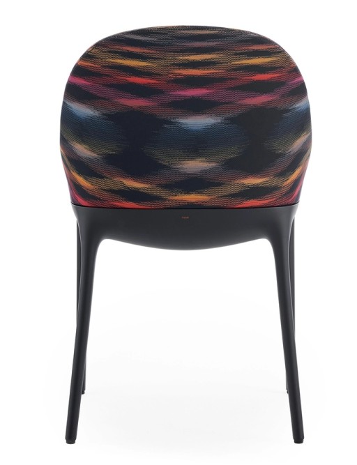 Scaun Kartell Eleganza Ela Missoni design Philippe Starck  Black