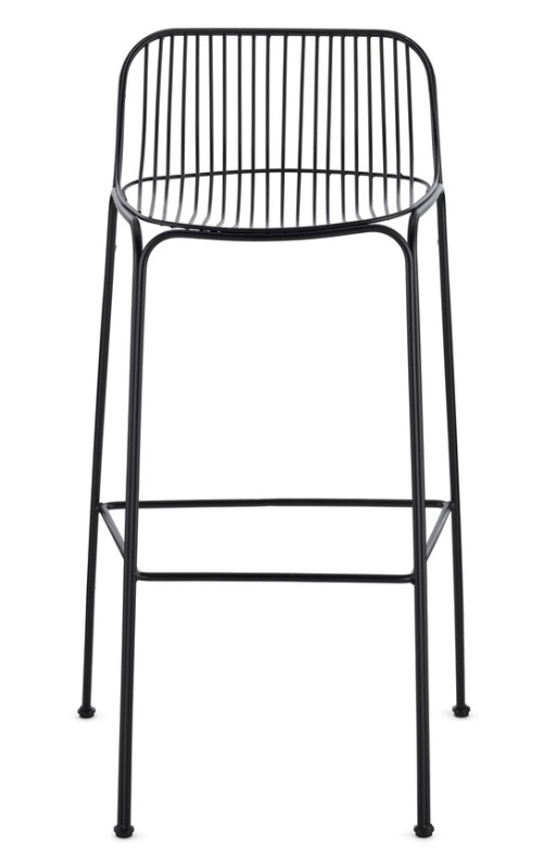 Scaun exterior Kartell Hiray design Ludovica & Roberto Palomba  h 96cm  negru