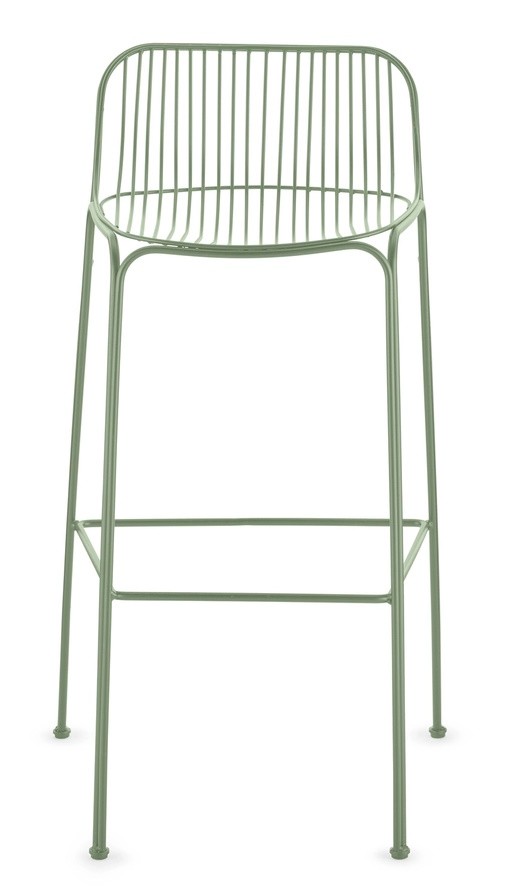 Scaun exterior Kartell Hiray design Ludovica & Roberto Palomba  h 96cm  verde salvie