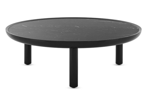 Masuta Kartell K-Top Grande design Rodolfo Dordoni  d 105cm  h 35cm  Black - Marquina Black