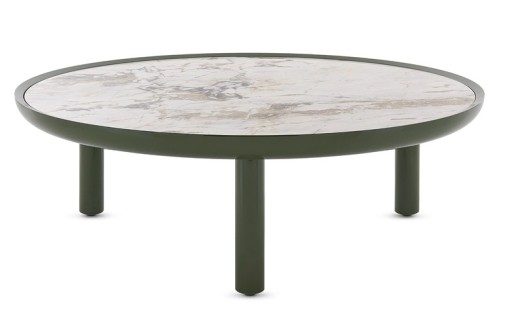 Masuta Kartell K-Top Grande design Rodolfo Dordoni  d 105cm  h 35cm  Symphonie Green