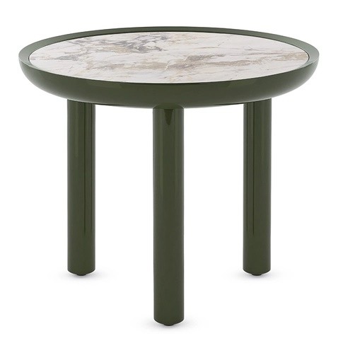 Masuta Kartell K-Top design Rodolfo Dordoni  d 60cm  h 50cm  Symphonie Green